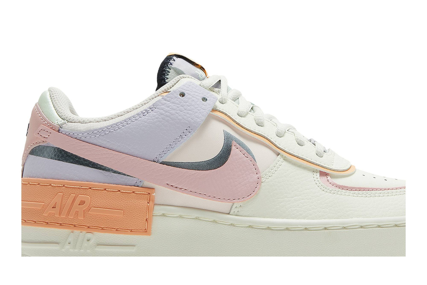 ( Women ) Nike Air Force 1 Shadow ‘Orange Chalk Pink Glaze’ CI0919-111