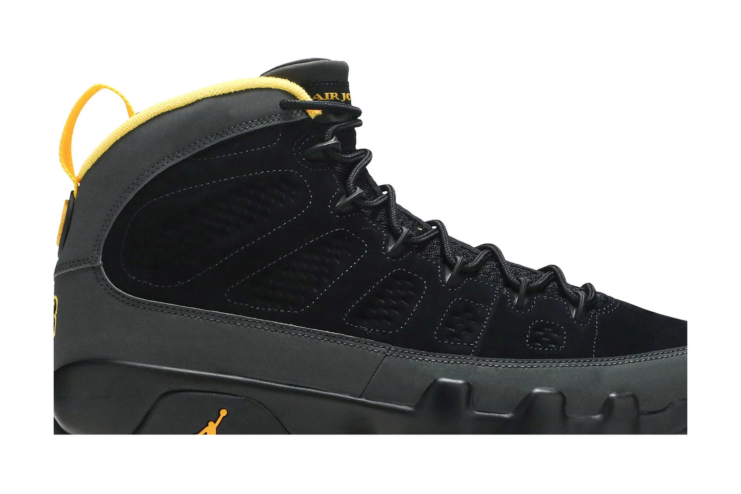 Air Jordan 9 Retro ‘Black Dark Charcoal University Gold’ CT8019-070