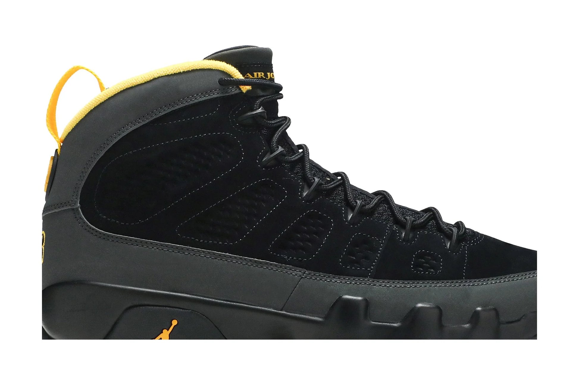 Air Jordan 9 Retro ‘Black Dark Charcoal University Gold’ CT8019-070