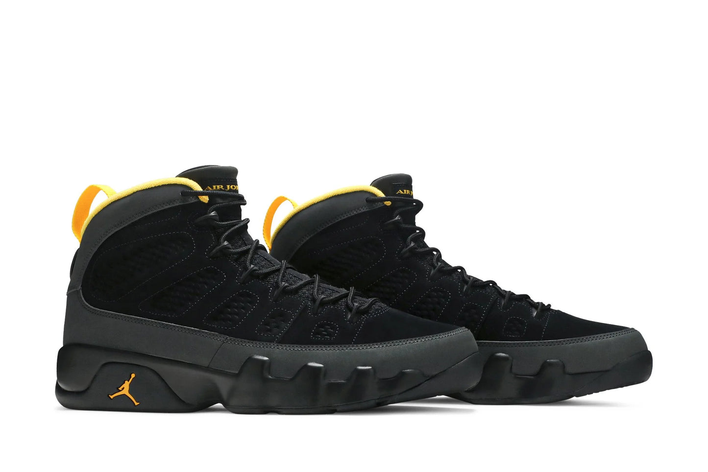 Air Jordan 9 Retro ‘Black Dark Charcoal University Gold’ CT8019-070