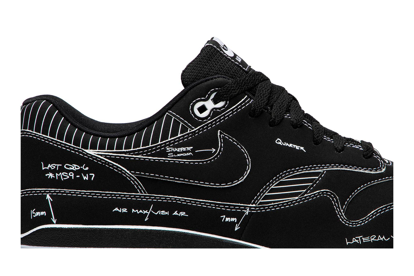 Nike Air Max 1 ‘Tinker Sketch To Shelf – Black Schematic’ CJ4286-001