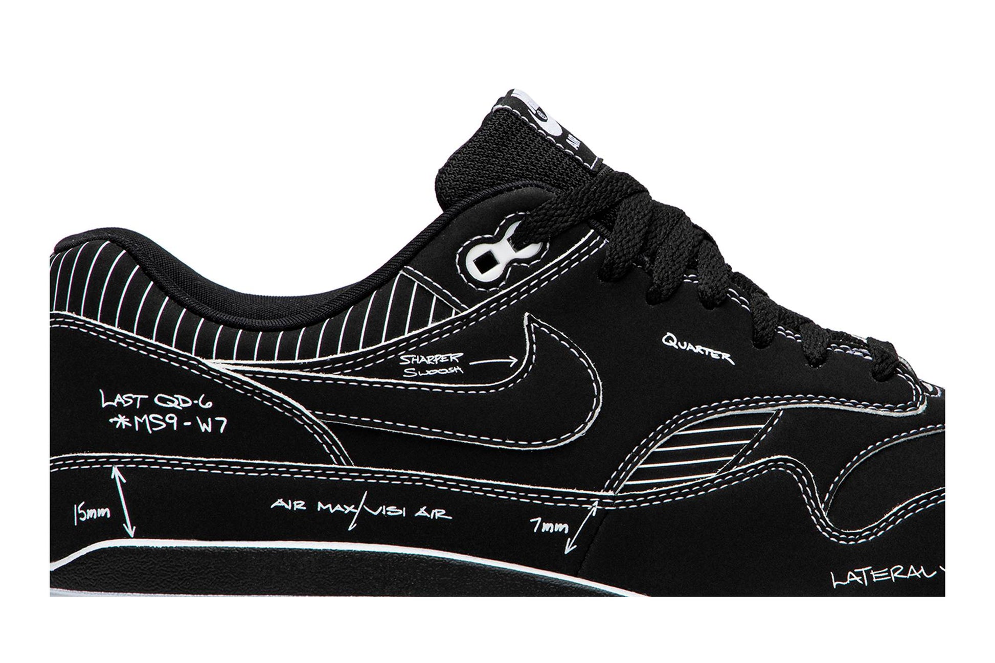 Nike Air Max 1 ‘Tinker Sketch To Shelf – Black Schematic’ CJ4286-001