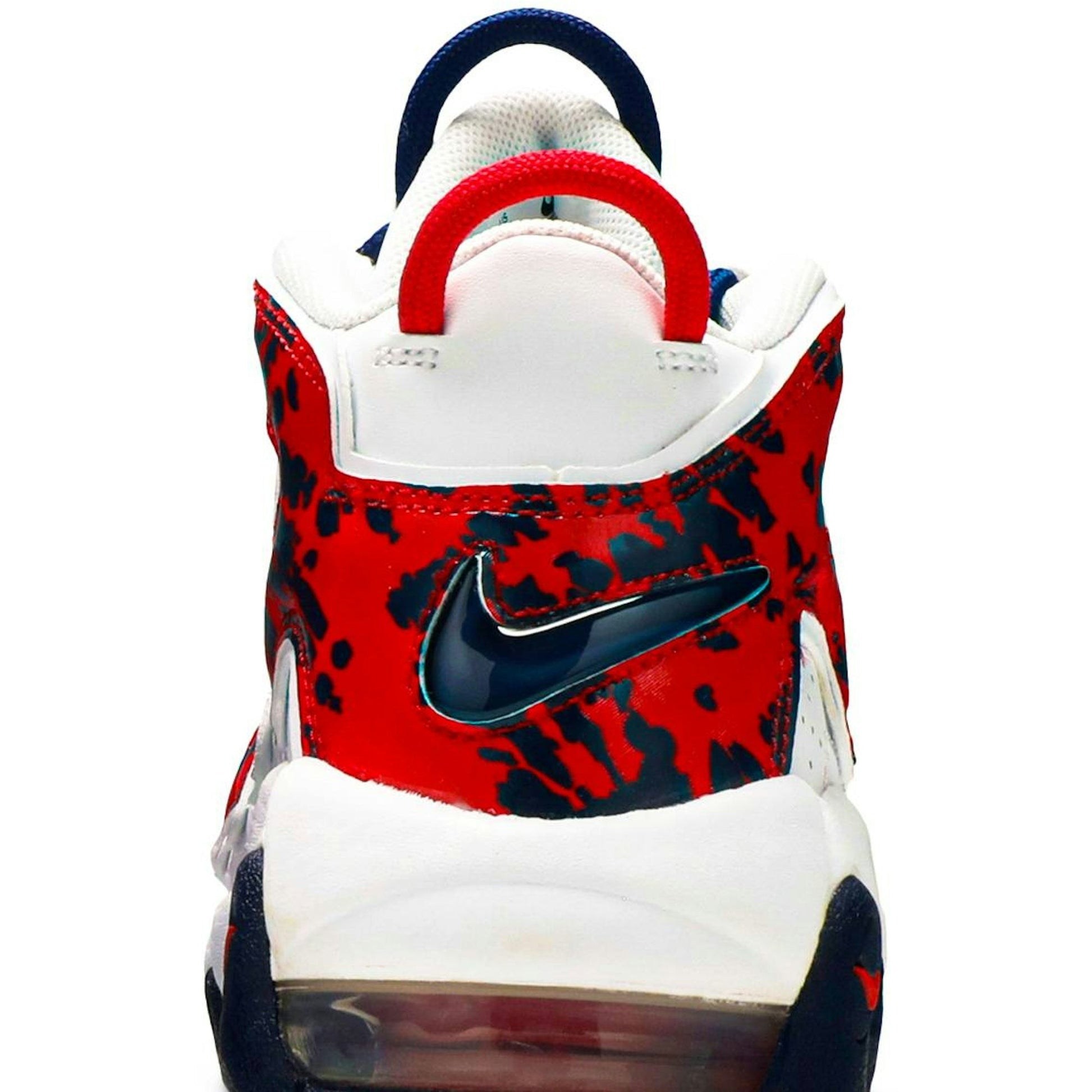 ( Grade School ) Nike Air More Uptempo ‘White Blue Red Camo’ CZ7885-100