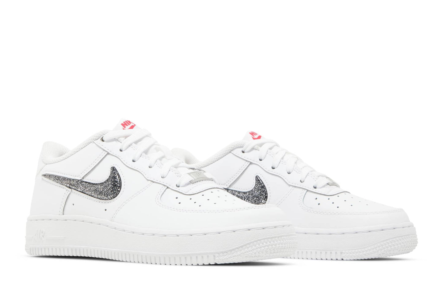 ( Grade School ) Nike Air Force 1 Low LV8 ‘White Metallic Silver’ DC9651-100