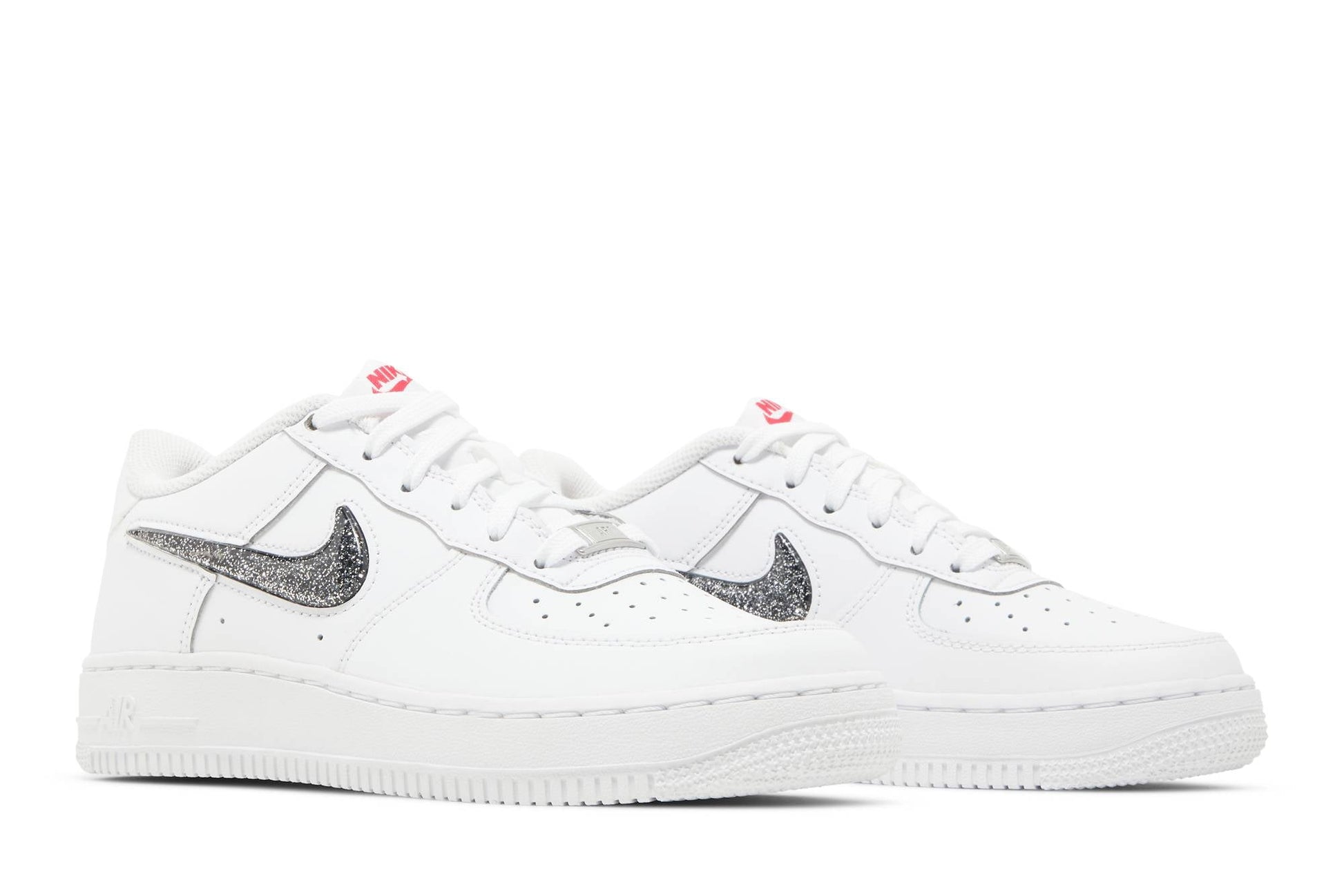 ( Grade School ) Nike Air Force 1 Low LV8 ‘White Metallic Silver’ DC9651-100
