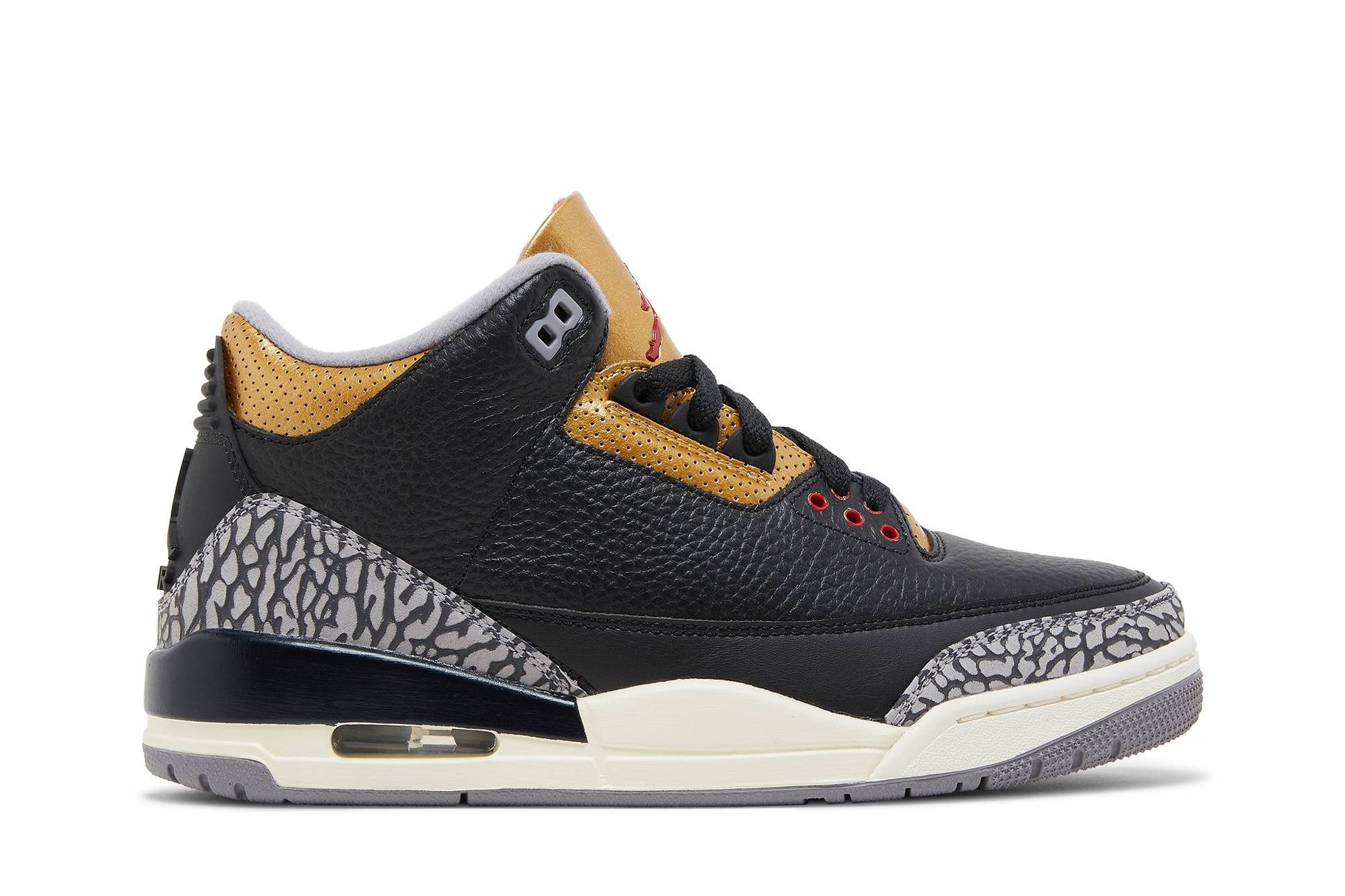 ( Women ) Air Jordan 3 ‘Black Gold’ CK9246-067