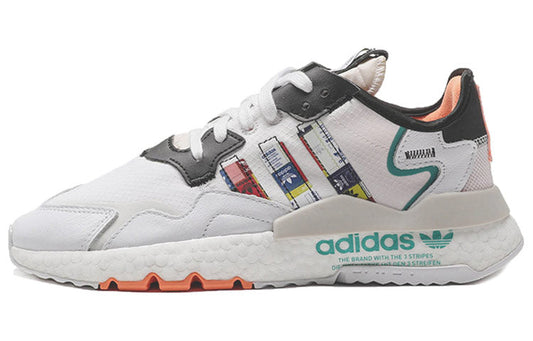 Adidas Originals Nite Jogger Boost 'Grey Black Green' FX3811