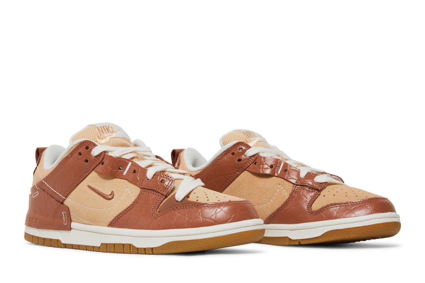 ( Women ) Nike Dunk Low Disrupt 2 ‘Brown Croc’ DV1026-215