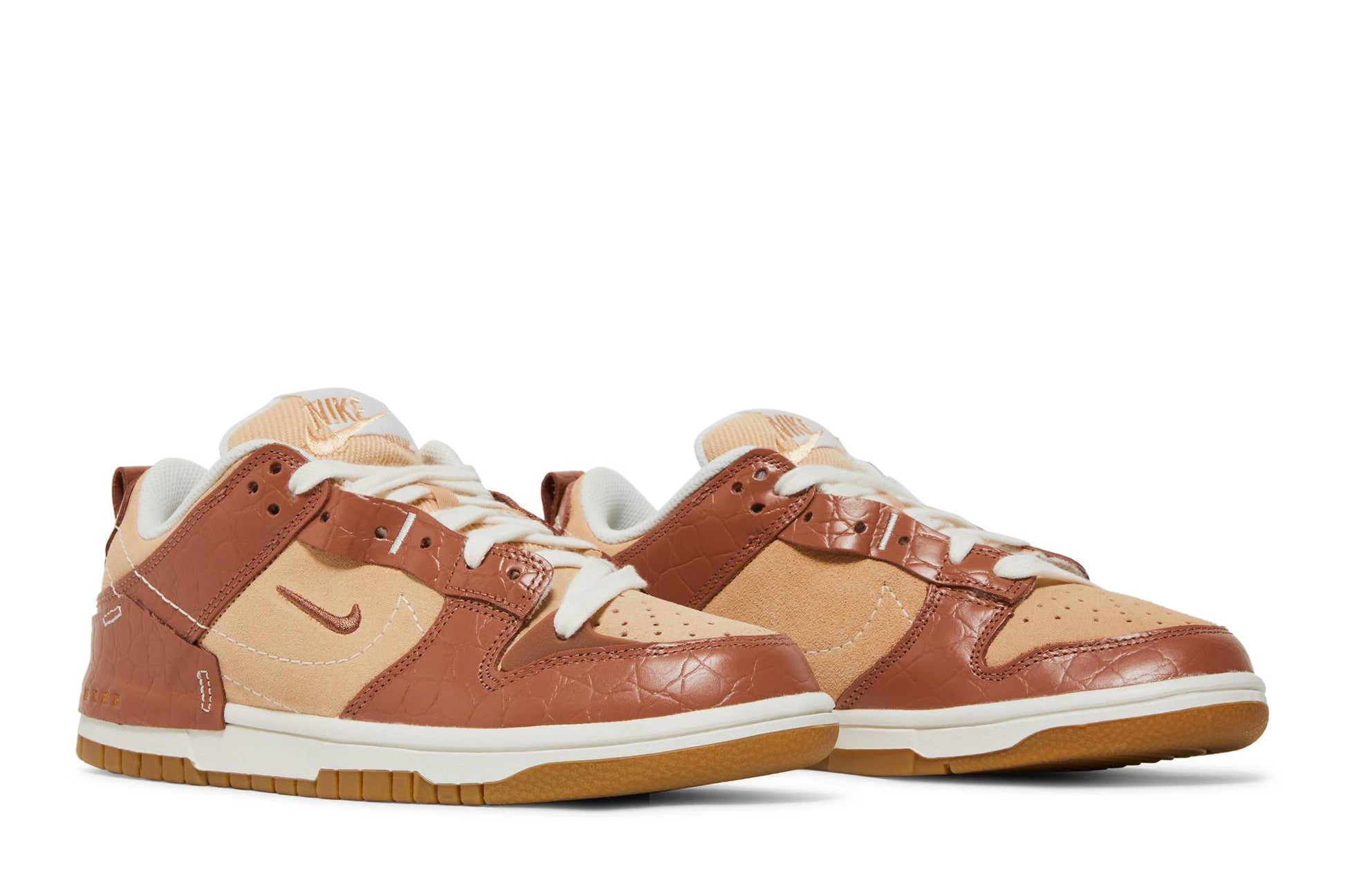 ( Women ) Nike Dunk Low Disrupt 2 ‘Brown Croc’ DV1026-215