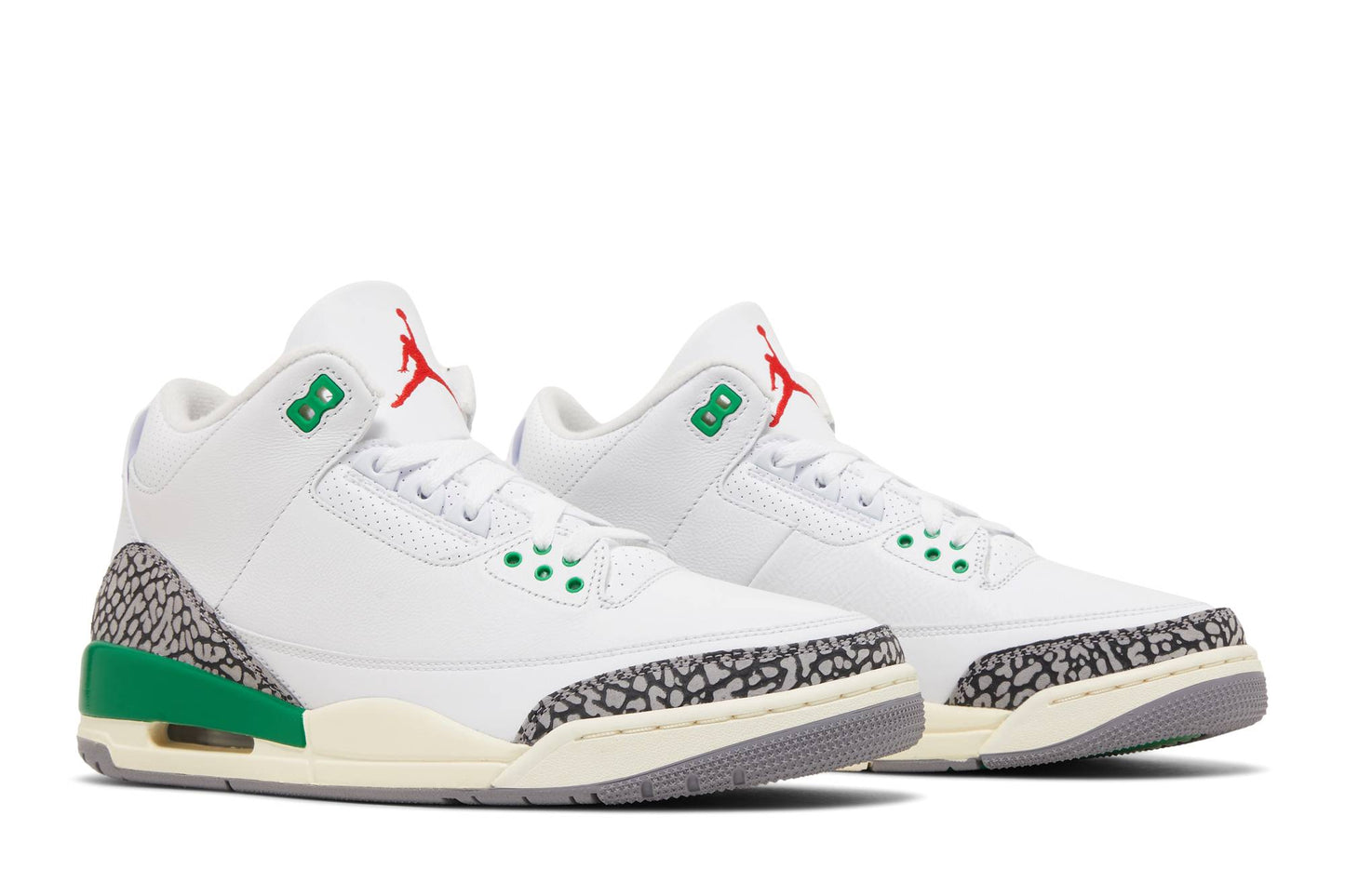 ( Women ) Air Jordan 3 Retro ‘Lucky Green’ CK9246-136