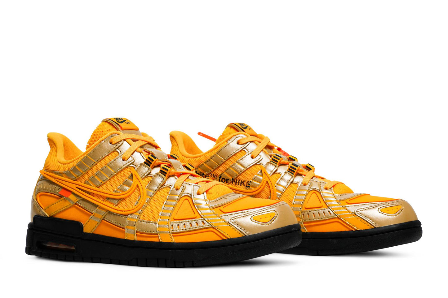 Off-White X Nike Air Rubber Dunk ‘University Gold’ [also Worn By William Chan] CU6015-700