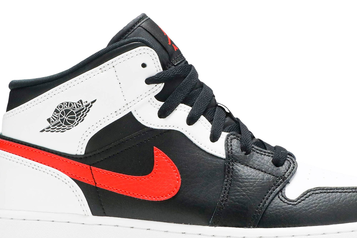 ( Grade School ) Air Jordan 1 Mid ‘Chile Red’ 554725-075