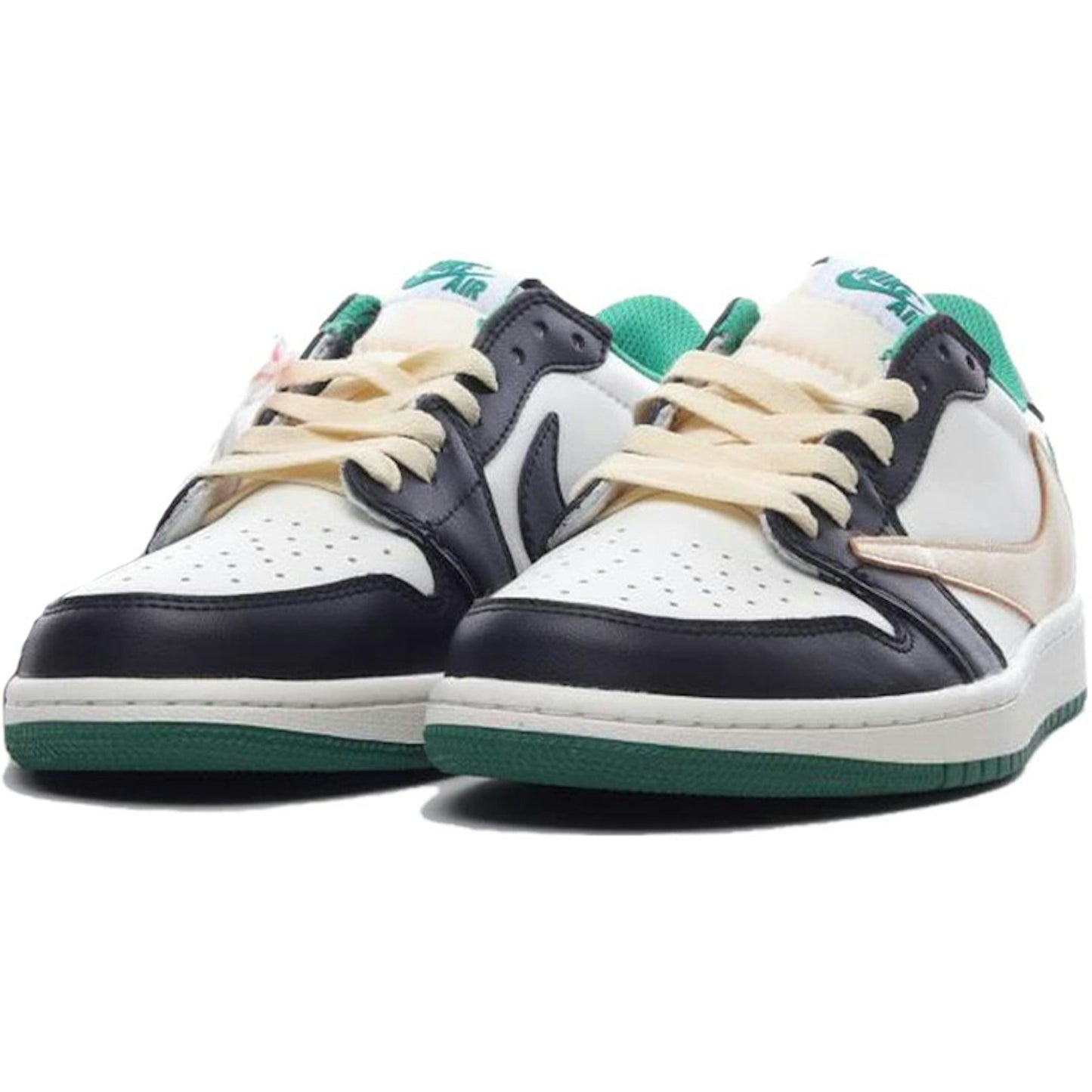 Air Jordan Travis Scott X Fragment Design X 1 Low ‘White Green Black’ DM7866-128