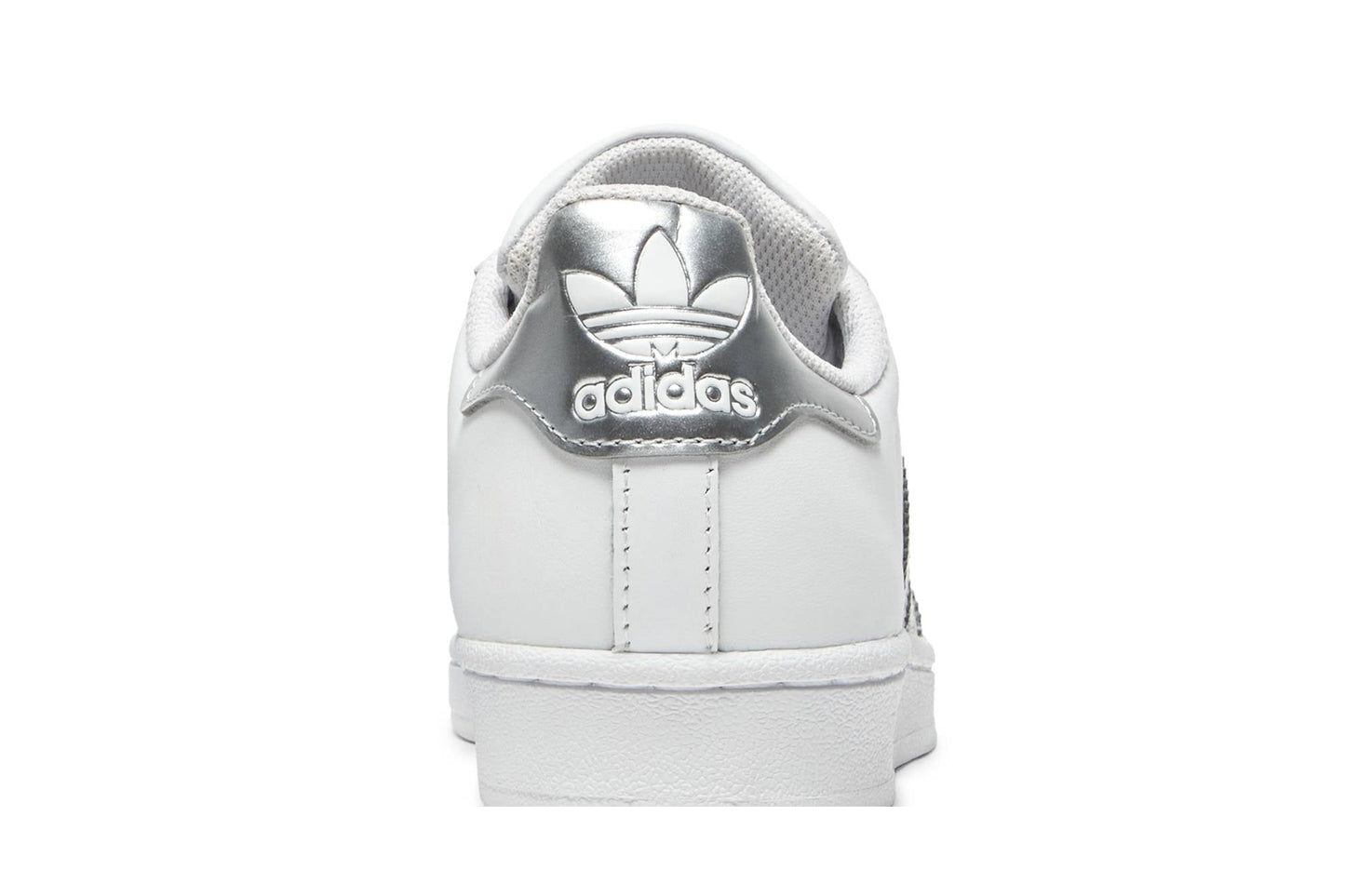 ( Women ) Adidas Superstar ‘White Silver Metallic’ AQ3091
