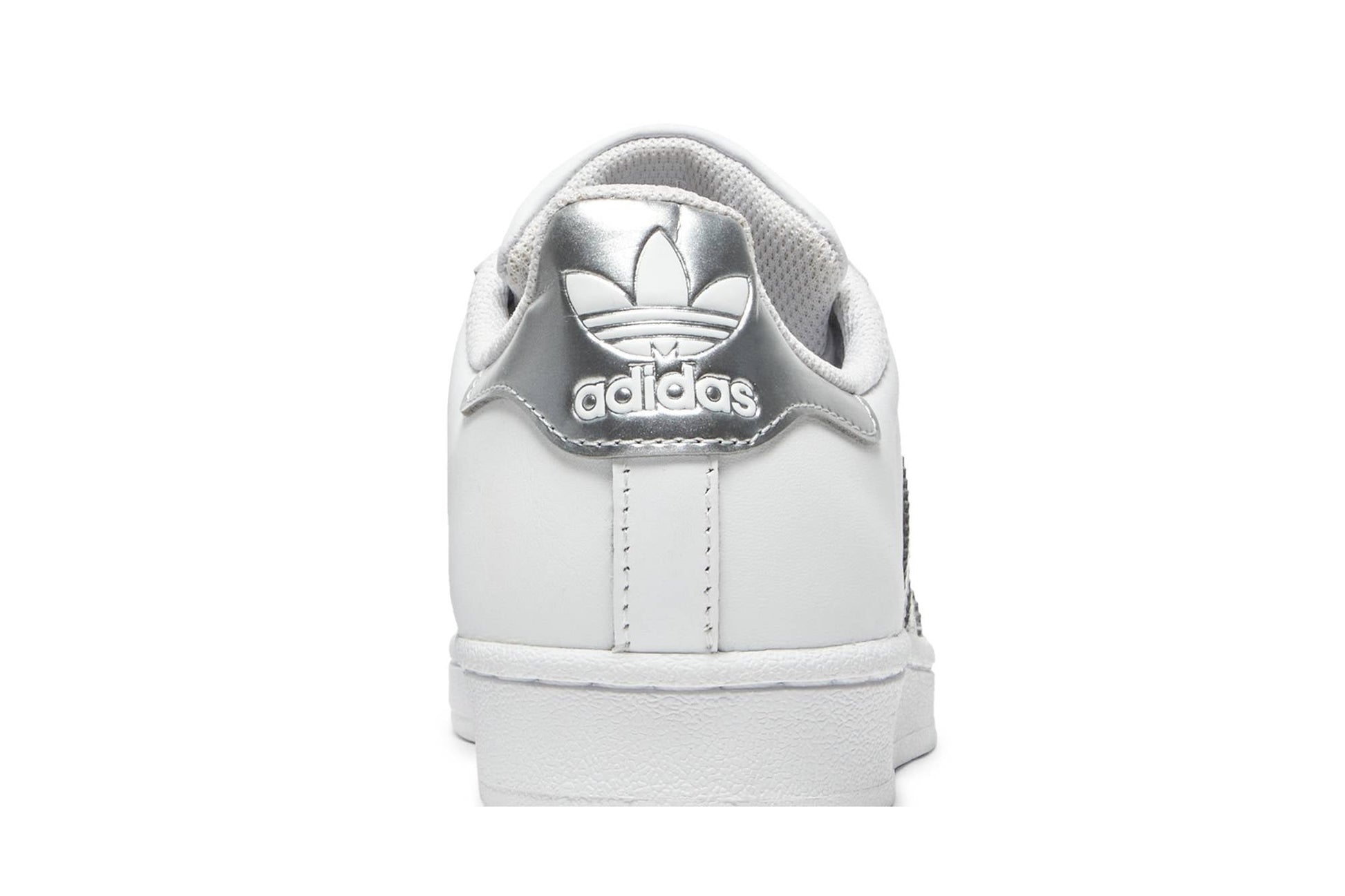 ( Women ) Adidas Superstar ‘White Silver Metallic’ AQ3091