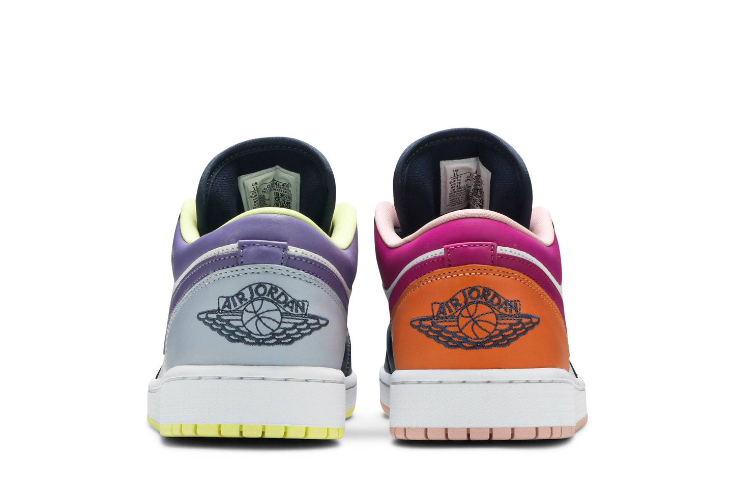 ( Women ) Air Jordan 1 Low SE ‘Mismatched – Purple Magenta’ DJ4342-400