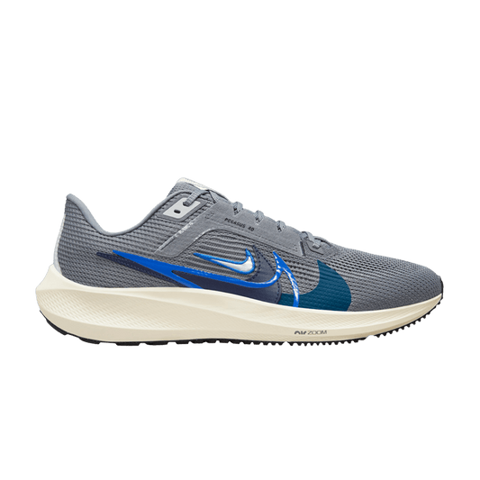 Nike Air Zoom Pegasus 40 Premium Quadruple Swoosh – Smoke Grey Racer Blue FB7179-002