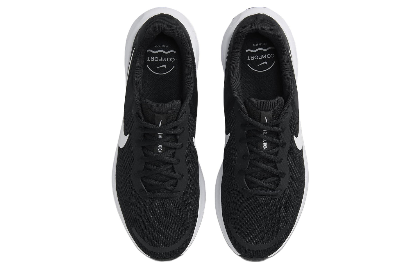 Nike Revolution 7 In Black ‘Comfort Versatile Cushion Breathable Low-top Running’ FB2207-001