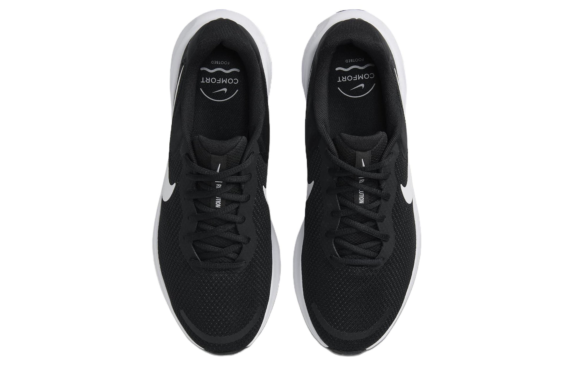Nike Revolution 7 In Black ‘Comfort Versatile Cushion Breathable Low-top Running’ FB2207-001