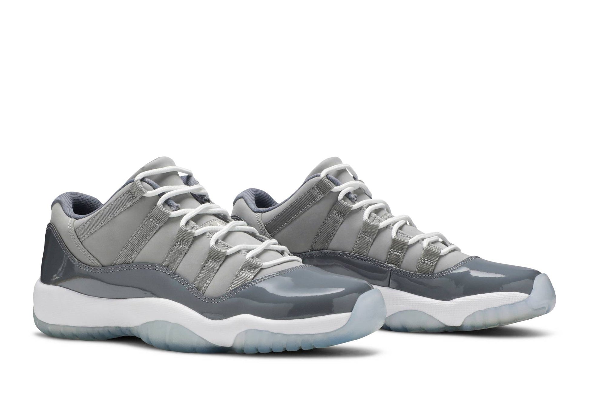 ( Grade School ) Air Jordan 11 Retro Low BG ‘Cool Grey’ 528896-003