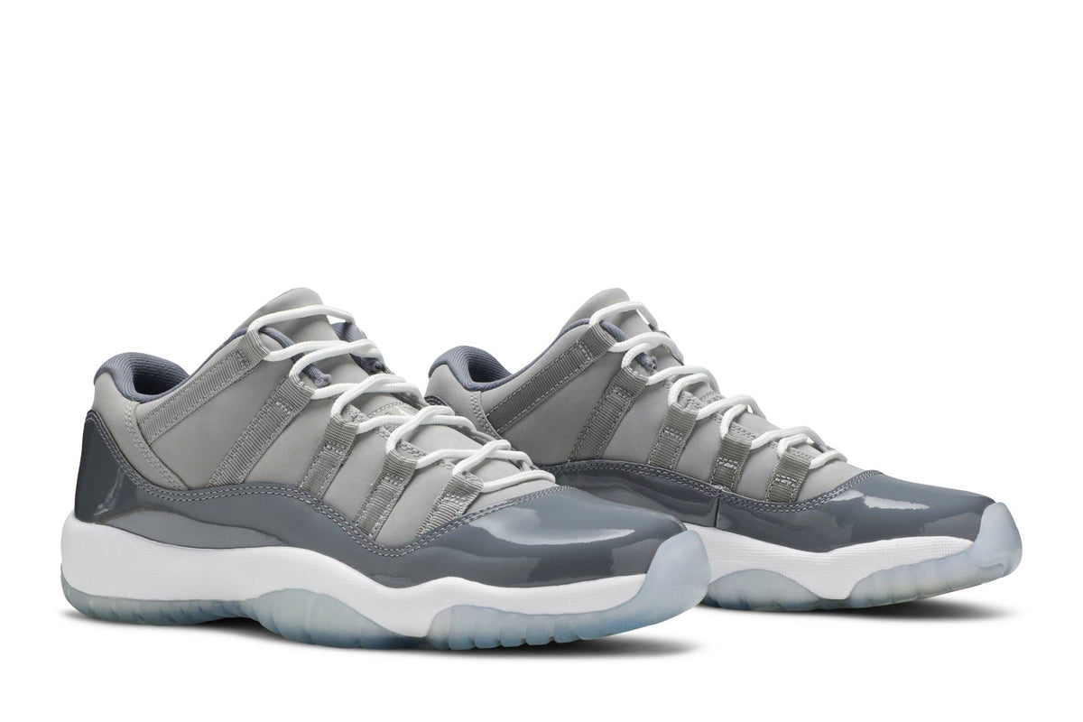 ( Grade School ) Air Jordan 11 Retro Low BG 'Cool Grey' 528896-003