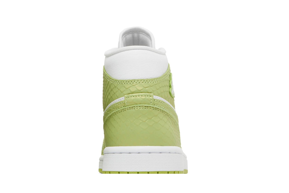 ( Women ) Air Jordan 1 Mid SE Green Python DV2959-113