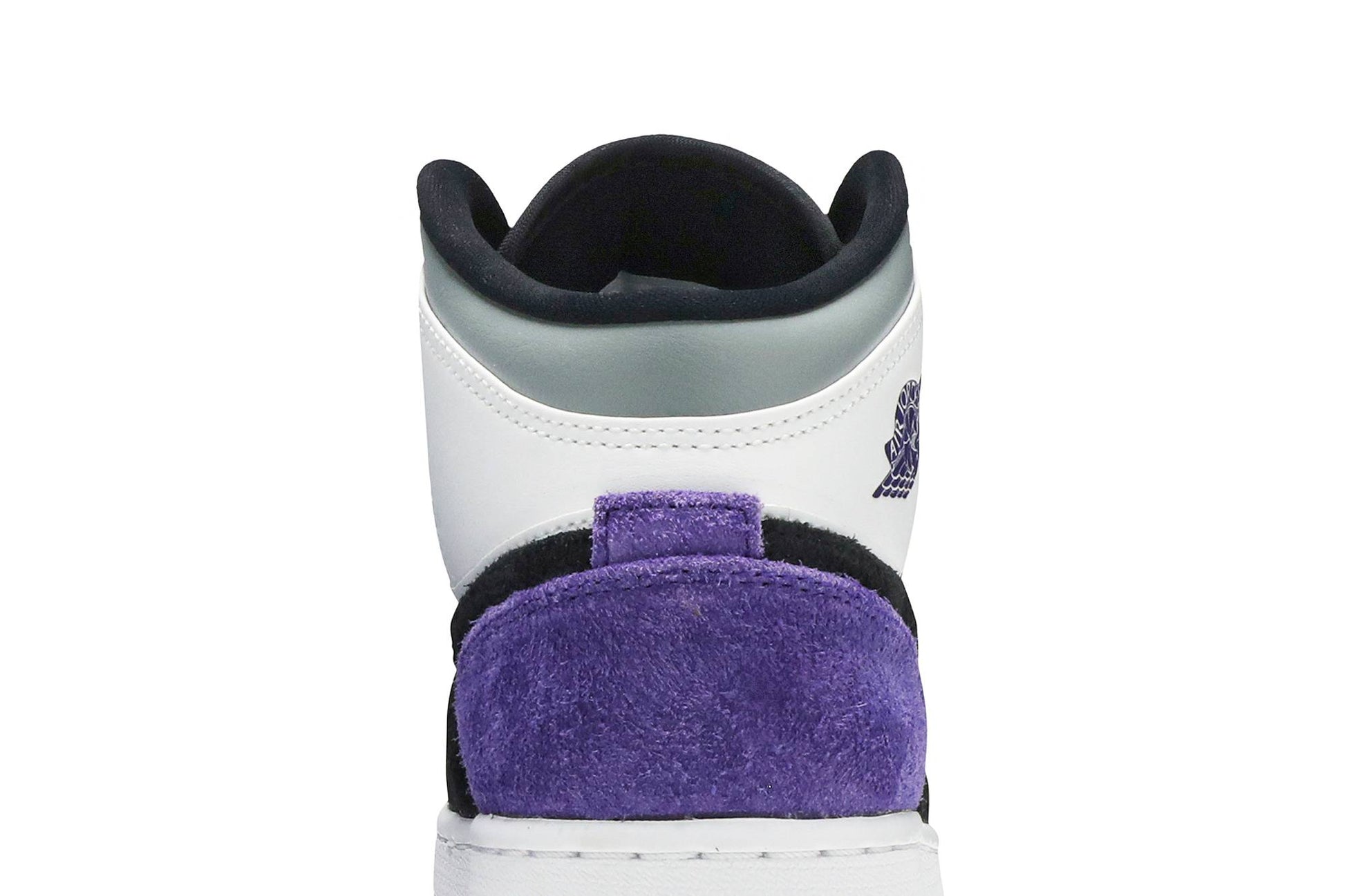 ( Grade School ) Air Jordan 1 Mid SE ‘Varsity Purple’ BQ6931-105