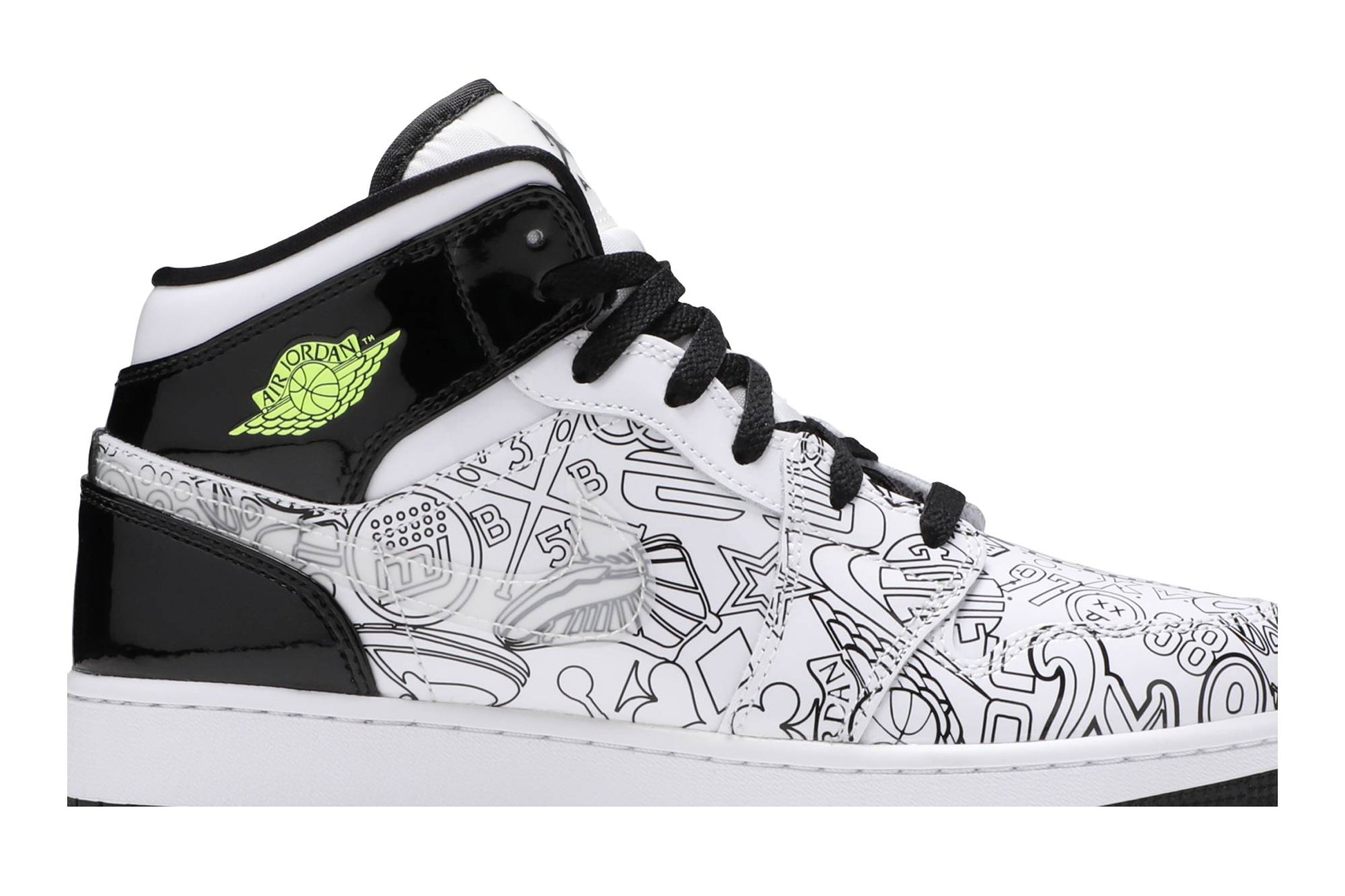 ( Grade School ) Air Jordan 1 Mid ‘DIY’ DC4099-100
