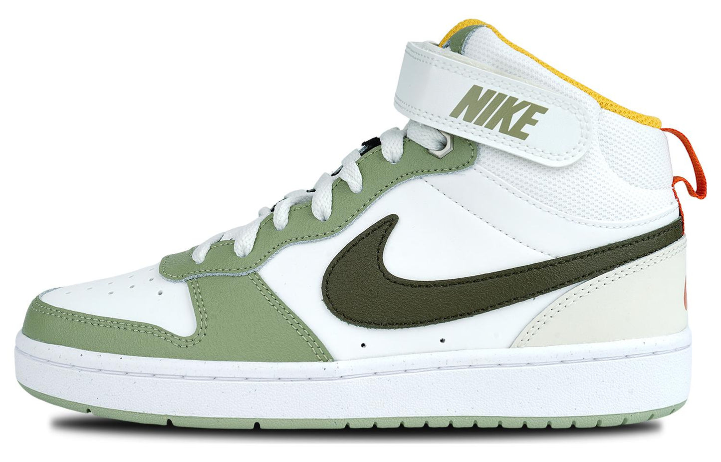 ( Youth ) Nike Court Borough Mid 2 Shoes ‘Off White Green’ FV3649-171