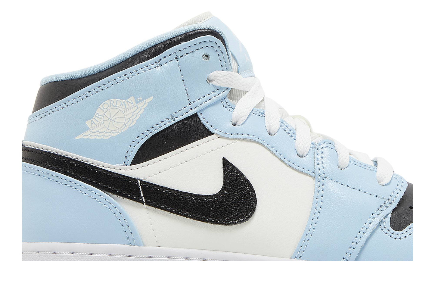 ( Grade School ) Air Jordan 1 Mid ‘Ice Blue’ 555112-401