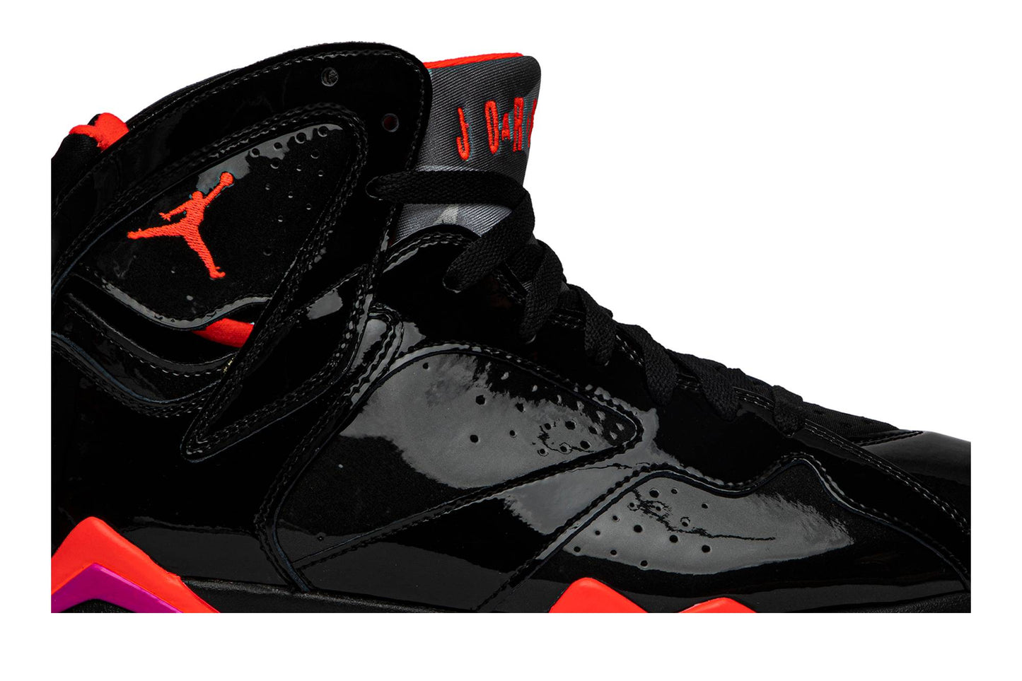 ( Women ) Air Jordan 7 Retro ‘Black Gloss’ 313358-006