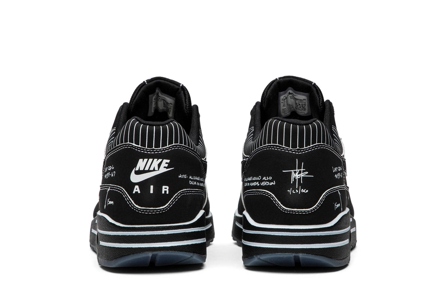 Nike Air Max 1 ‘Tinker Sketch To Shelf – Black Schematic’ CJ4286-001