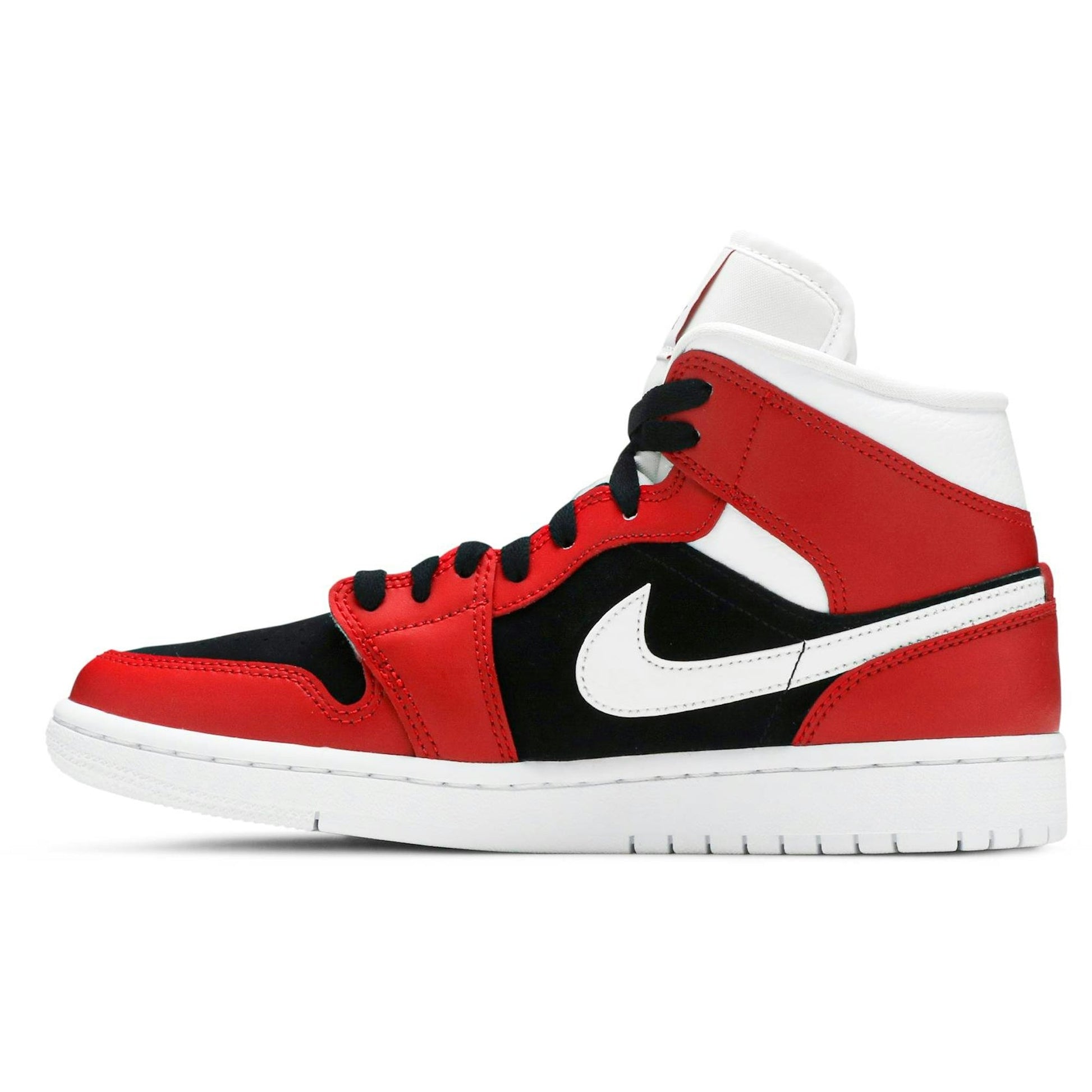 ( Women ) Air Jordan 1 Mid ‘Gym Red Black’ BQ6472-601