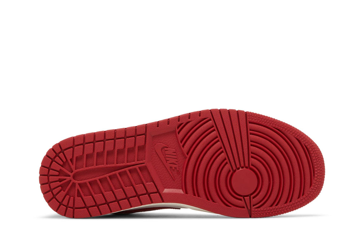 ( Women ) Air Jordan 1 Low 'White Gym Red' DC0774-160