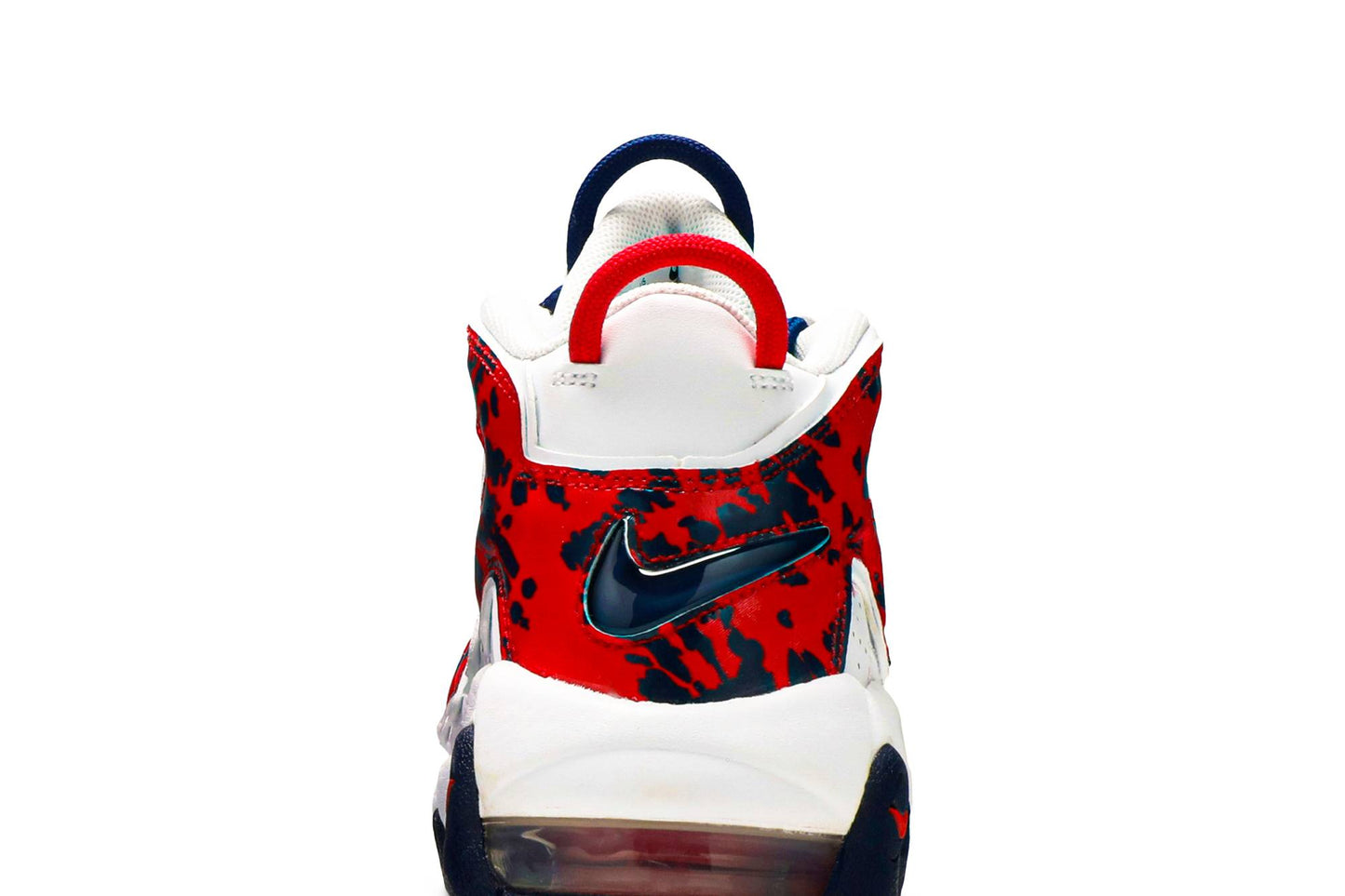 ( Grade School ) Nike Air More Uptempo ‘White Blue Red Camo’ CZ7885-100