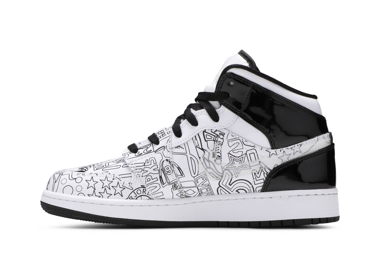 ( Grade School ) Air Jordan 1 Mid ‘DIY’ DC4099-100