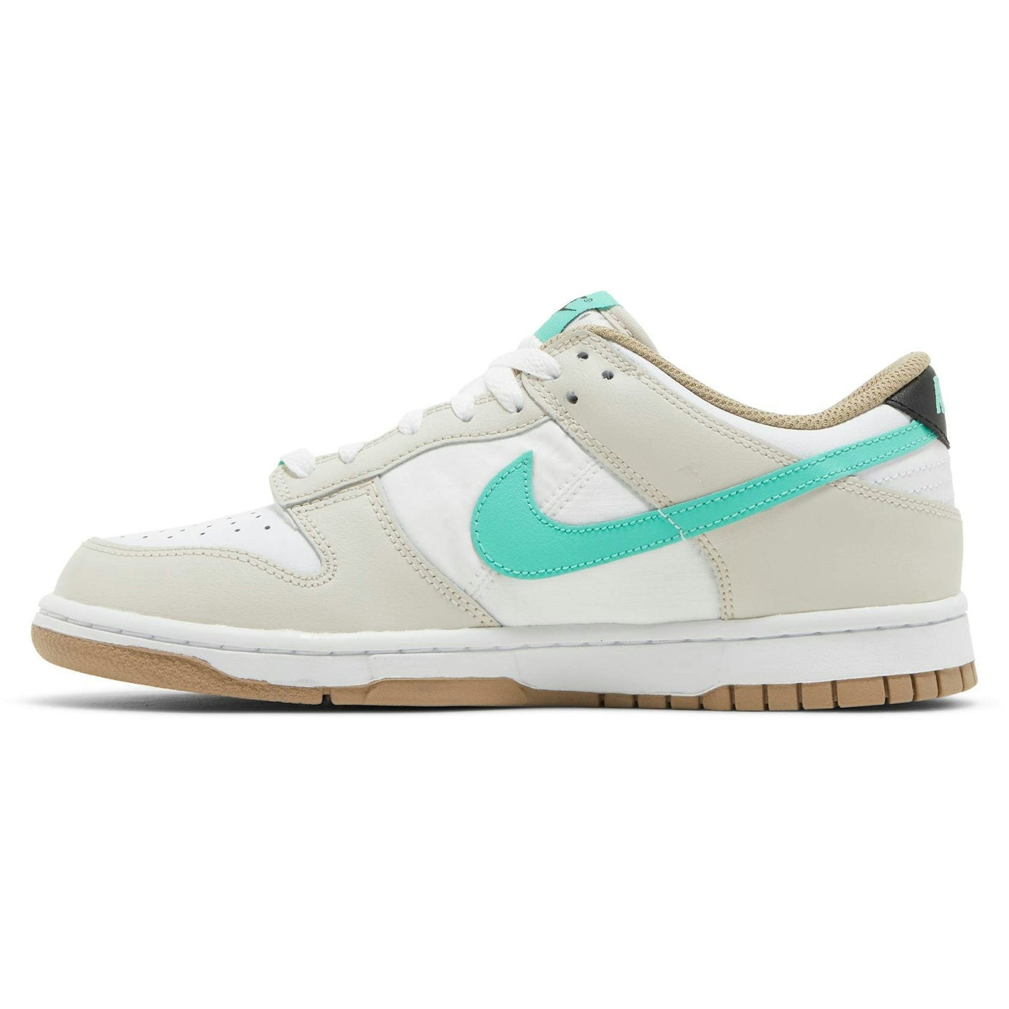( Grade School ) Nike Dunk Low ‘Split Seam White Tan Mint’ DX6063-131