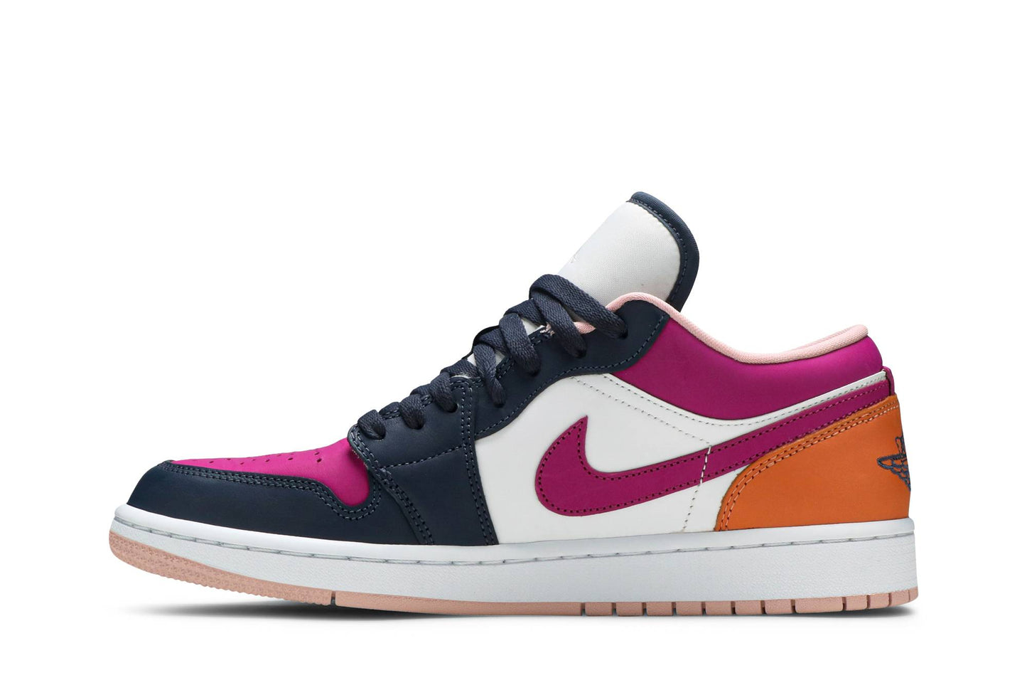 ( Women ) Air Jordan 1 Low SE ‘Mismatched – Purple Magenta’ DJ4342-400