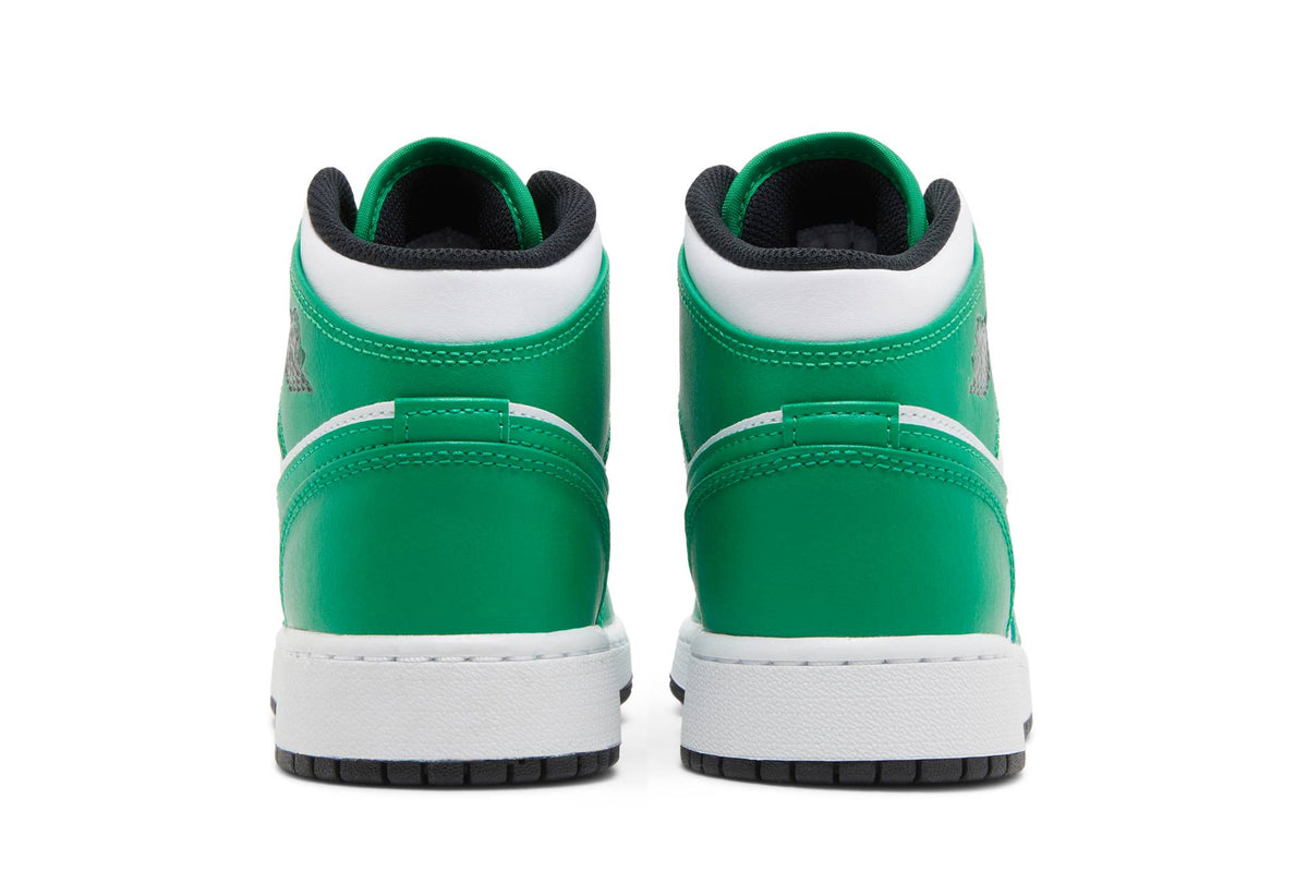 ( Grade School ) Air Jordan 1 Mid Lucky Green DQ8423-301