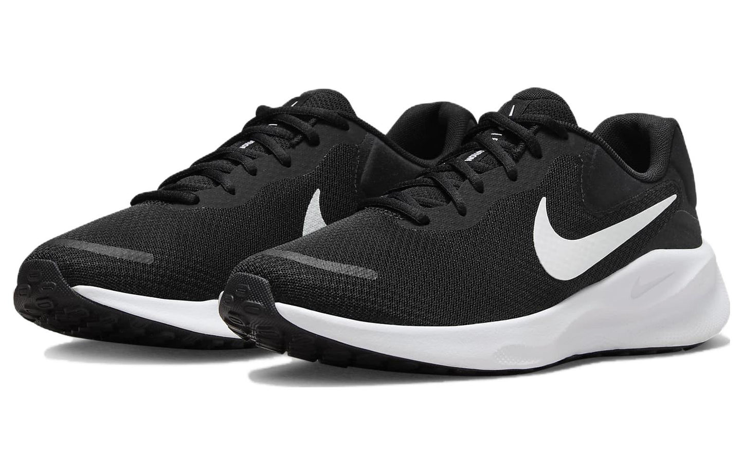 Nike Revolution 7 In Black ‘Comfort Versatile Cushion Breathable Low-top Running’ FB2207-001