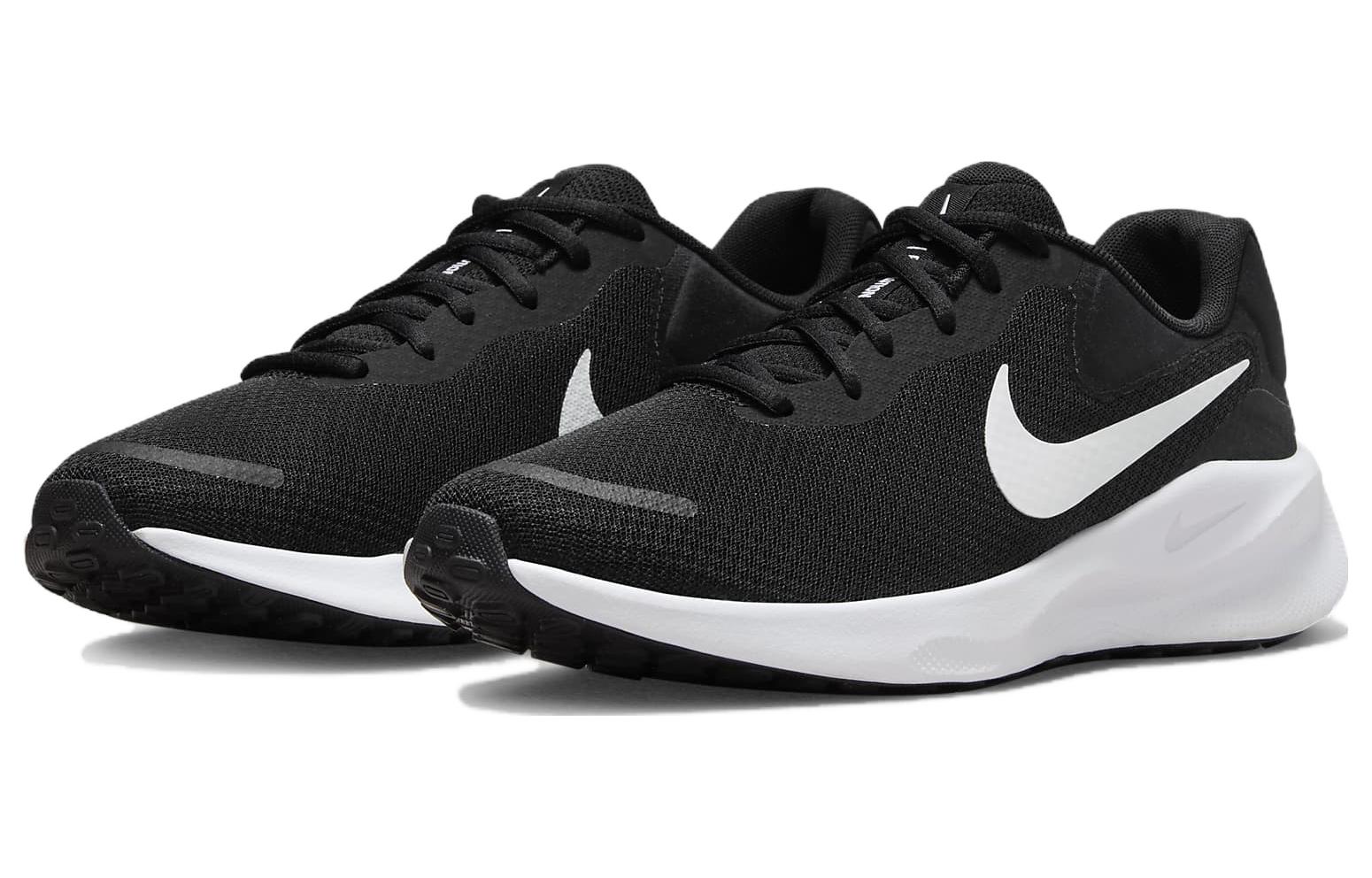 Nike Revolution 7 In Black ‘Comfort Versatile Cushion Breathable Low-top Running’ FB2207-001