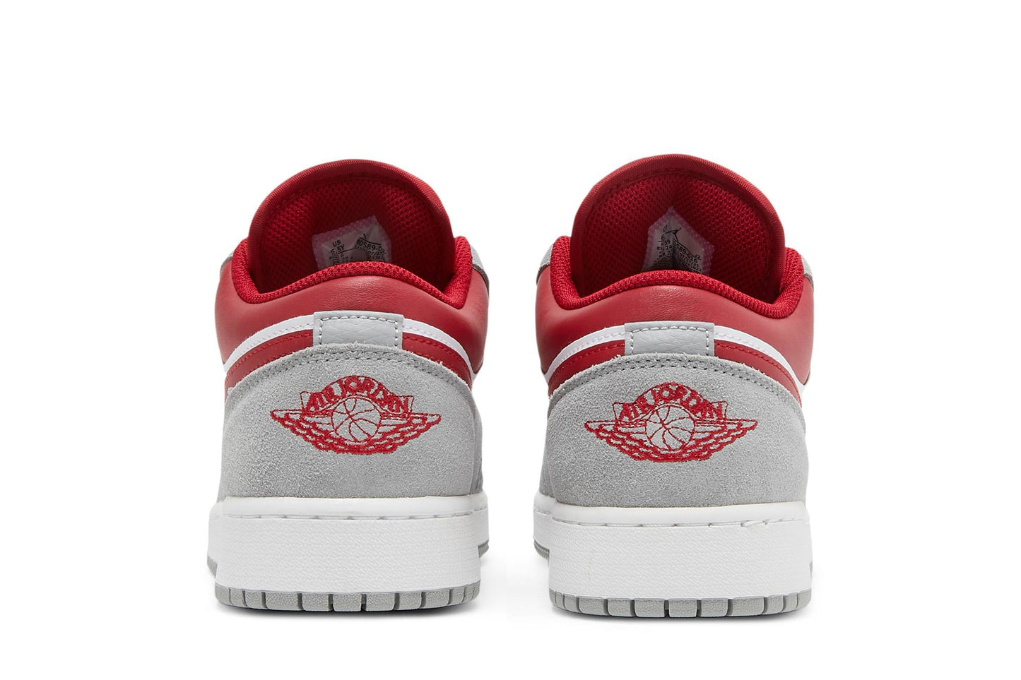 ( Grade School ) Air Jordan 1 Low SE ‘Light Smoke Grey Gym Red’ DM0589-016