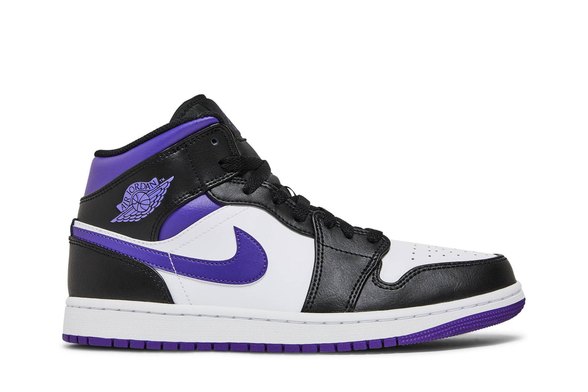 Air Jordan 1 Mid Court Purple 554724-095