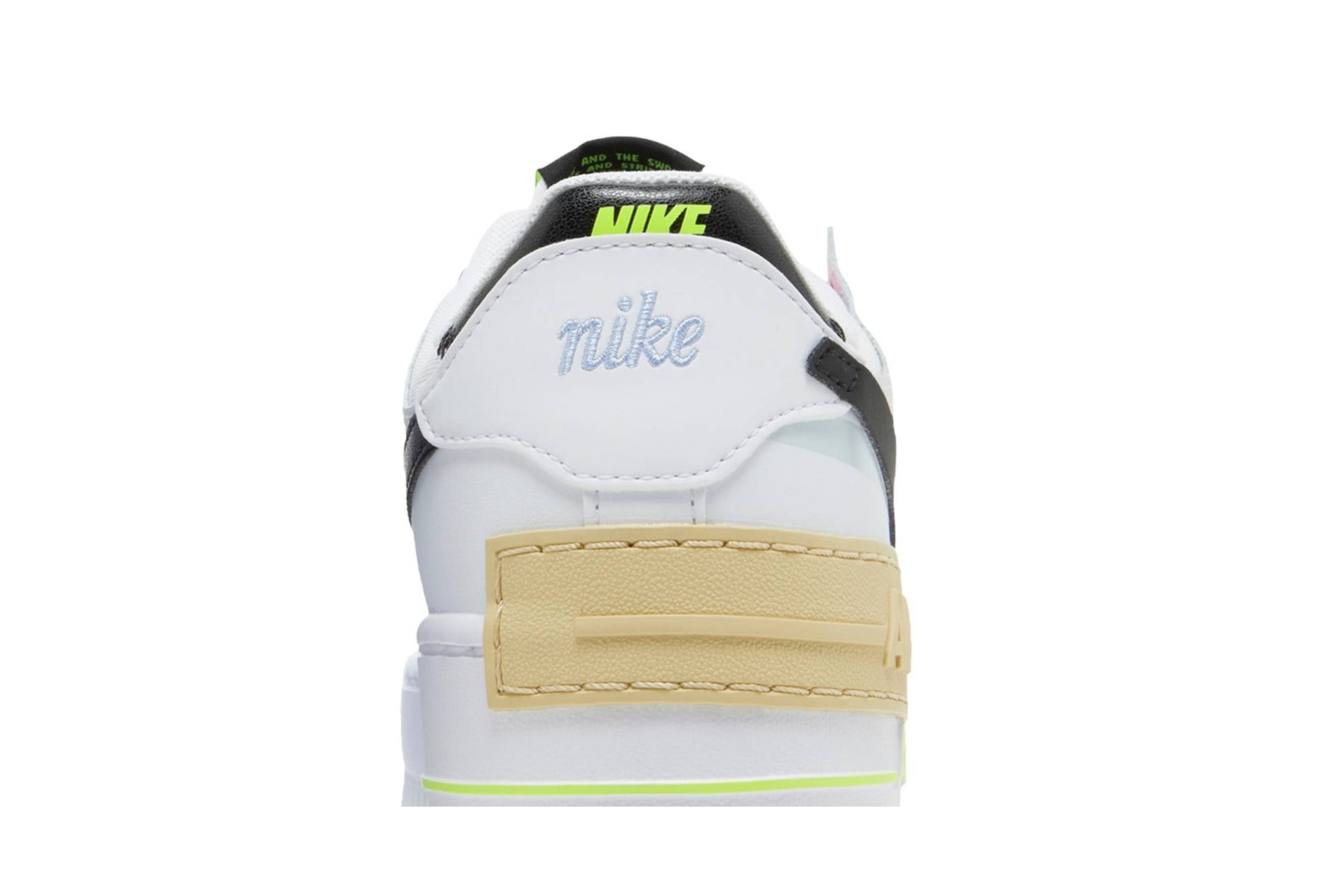 ( Women ) Nike Air Force 1 Shadow ‘White Black Pastel’ FJ0735-100