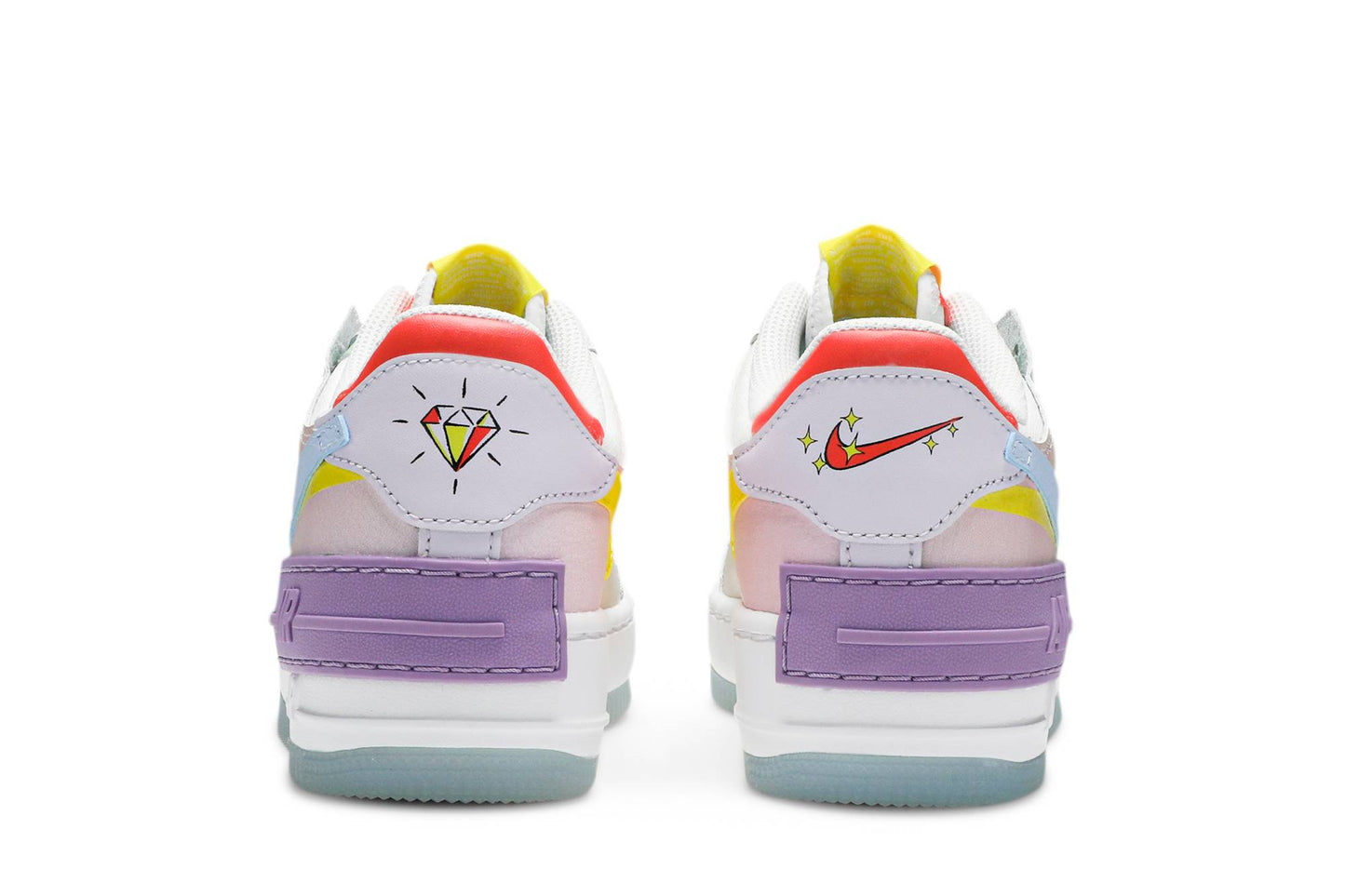 ( Women ) Nike Air Force 1 Shadow ‘White Hydrogen Blue’ CW2630-141