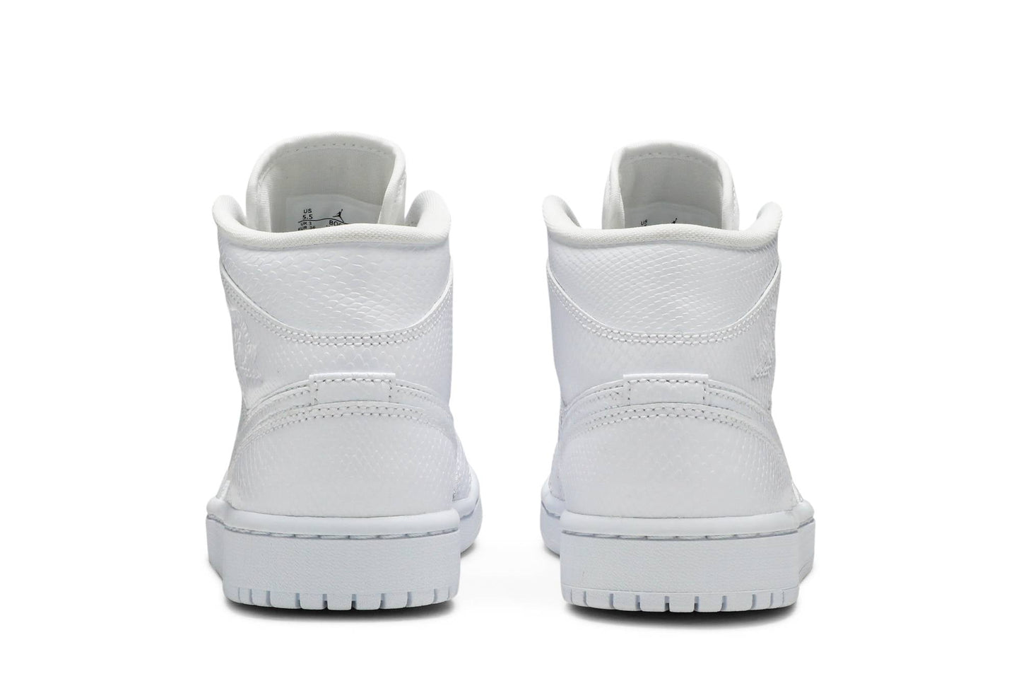 ( Women ) Air Jordan 1 Mid ‘White Snakeskin’ BQ6472-110