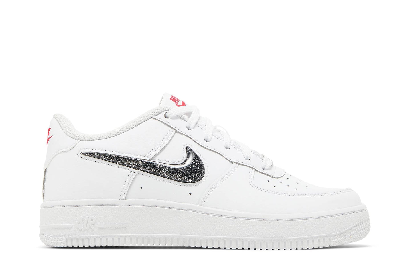 ( Grade School ) Nike Air Force 1 Low LV8 ‘White Metallic Silver’ DC9651-100