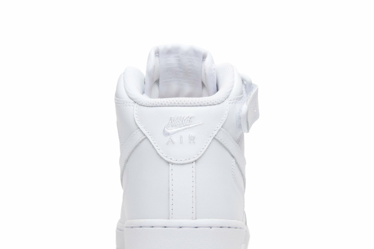 ( Women ) Nike Air Force 1 Mid 07 Leather ‘Triple White’ 366731-100