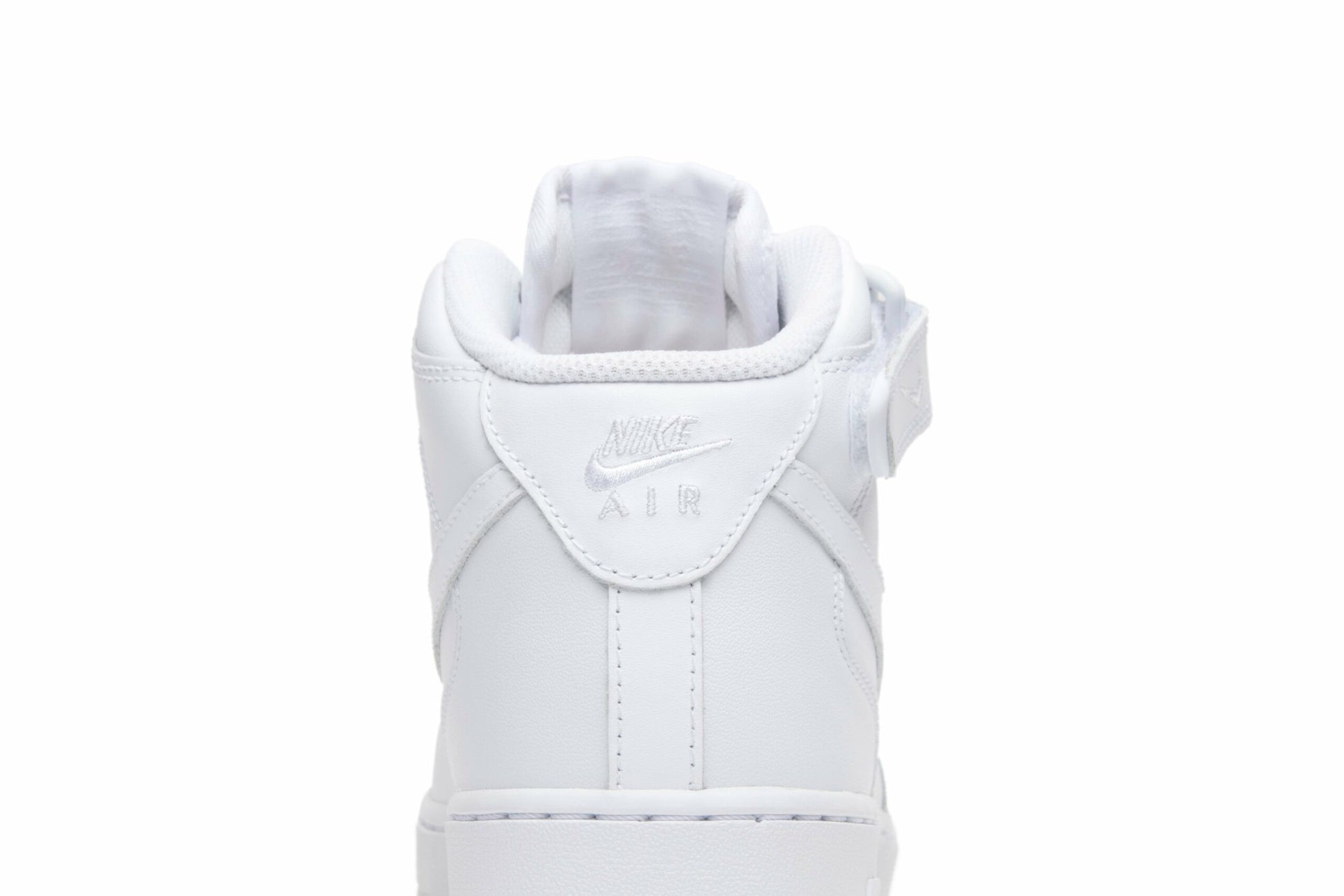 ( Women ) Nike Air Force 1 Mid 07 Leather ‘Triple White’ 366731-100