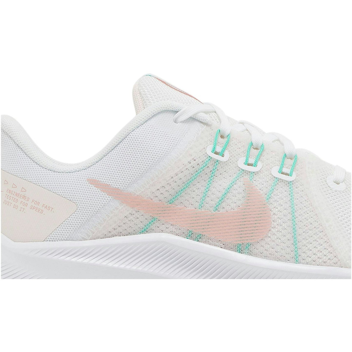 ( Women ) Nike Quest 4 ‘White Pink’ DA1106-105